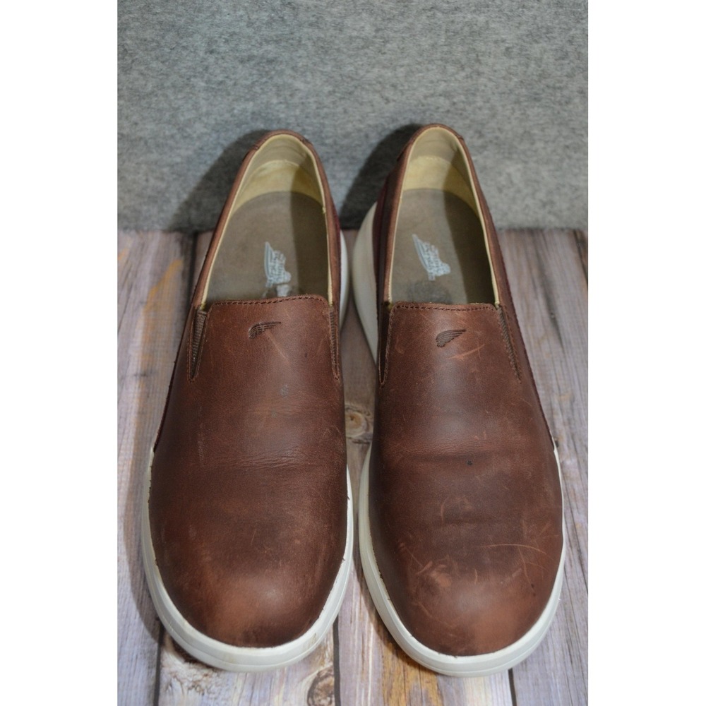 Red Wing Shoes 2033 Shoes Womens 8 B Brown Leather Slip-On Work Casual Loafers - Picture 3 of 16